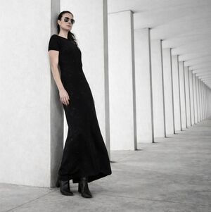 Elegant Black Maxi Dress